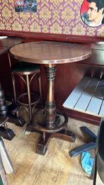 Ronde bartafel/ statafel, Huis en Inrichting, Barren, Ophalen, Gebruikt