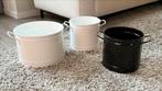 3x Kitchen trend opbergbak metaal emmer, Huis en Inrichting, Ophalen, Zo goed als nieuw