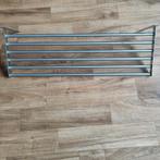 Ikea GRUNDTAL RVS rek, Huis en Inrichting, Ophalen, Gebruikt, 50 tot 100 cm, Minder dan 100 cm