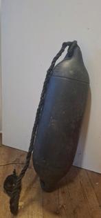 Zwarte cilindrische stootwil voor boot (fender) plastimo, Watersport en Boten, Ophalen of Verzenden, Gebruikt, Overige typen