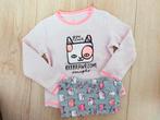Zgan! Lieve poezen pyjama van Hema. Mt 98/104, Kinderen en Baby's, Nacht- of Onderkleding, Meisje, Ophalen of Verzenden, Zo goed als nieuw