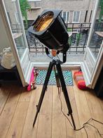 Theaterlamp / decorlamp, zwart - Decorative spotlight, black, Ophalen, Gebruikt, Metaal, Minder dan 100 cm