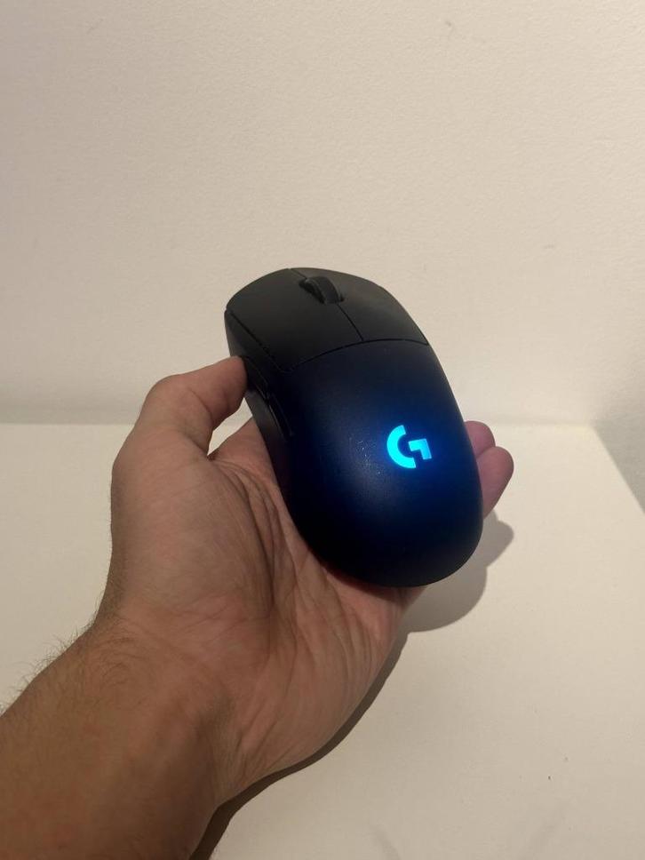 Logitech G pro wireless, Computers en Software, Muizen, Gebruikt, Muis, Linkshandig, Rechtshandig, Draadloos, Gaming muis, Ophalen of Verzenden