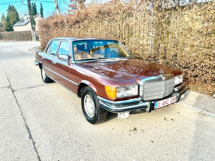 MERCEDES 450 SEL 6.9, Auto's, Mercedes-Benz, Particulier, S-Klasse, Airconditioning, Metallic lak, Open dak, Radio, Benzine, Sedan