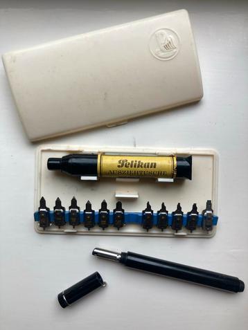 Pelikan Ausziehtusche Tekenset Vintage Compleet In Doos Inkt beschikbaar voor biedingen