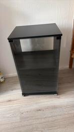 Platenkast met glazendeur. Rolt perfect., Huis en Inrichting, Ophalen, Gebruikt