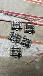 Te koop 5 x recht tussenstuk van marklin 5110, Wisselstroom, Rails, Ophalen of Verzenden, Zo goed als nieuw