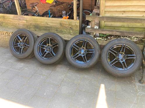 VW T5 T6 Borbet velgen R17 steek 5x120 met zomerbanden, Auto-onderdelen, Banden en Velgen, Banden en Velgen, Zomerbanden, 17 inch
