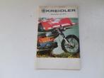 KREIDLER INFORMATIE BOEKJE 1973, Ophalen of Verzenden, Zo goed als nieuw, Overige typen