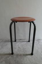 Vintage kruk plywood, Ophalen of Verzenden, Zo goed als nieuw, Hout