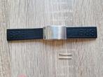 Breitling Superocean Black Diver Pro horlogeband met gesp, Sieraden, Tassen en Uiterlijk, Horloges | Heren, Gebruikt, Staal, Breitling