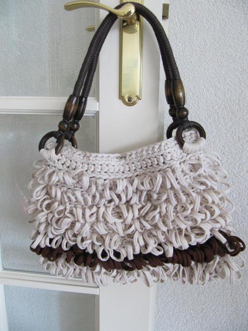 Schoudertas, Sieraden, Tassen en Uiterlijk, Tassen | Schoudertassen, Nieuw, Beige, Ophalen of Verzenden