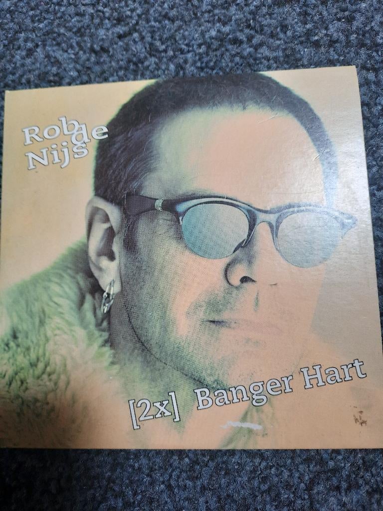 ROB DE NIJS "Banger Hart" Mooie CD Single In Nieuwstaat!, Cd's en Dvd's, Verzenden, Zo goed als nieuw