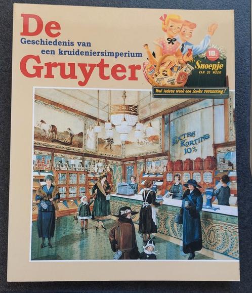 De geschiedenis van een kruideniersimperium Gruyter, Verzamelen, Merken en Reclamevoorwerpen, Zo goed als nieuw, Overige typen