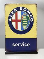 Alfa Romeo Service metalen reclamebord (Old Look), Nieuw, Auto's, Ophalen of Verzenden