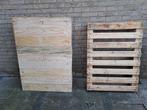 Twee houten pallets, gratis, Ophalen, Gebruikt, Minder dan 25 mm, Minder dan 200 cm
