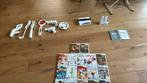 Nintendo Wii + attributen + 17 spellen, Ophalen, Zo goed als nieuw, Met 2 controllers