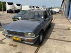 1987 Peugeot 505 Break Personenauto, Auto's, Oldtimers, Achterwielaandrijving, 1971 cc, Blauw, 98 pk