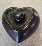 MINI URN/ HART / BRONS / AS URN, Huis en tuin decoratie Marie, Nieuw, Info@huisentuindecoratiemarie.nl, Peize