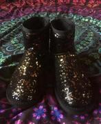 Feestelijke glitter laarzen maat 39 nu voor 49,99€, Kleding | Dames, Schoenen, Zwart, Lage of Enkellaarzen, Ophalen of Verzenden