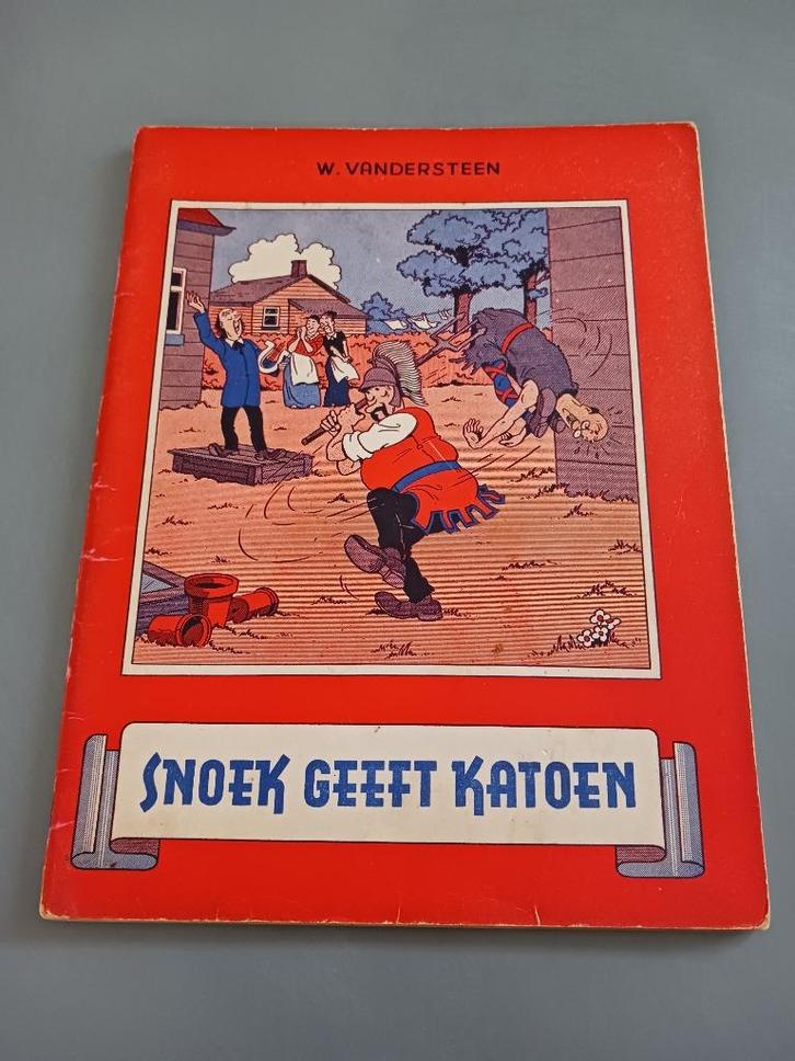 Snoek geeft Katoen, nr.7, 1ste druk, goede staat, Boeken, Stripboeken, Eén stripboek, Ophalen of Verzenden