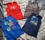 4 NIEUWE shirts zonder mouw, tanktop, singlet 140-146 jongen, Nieuw, Ophalen of Verzenden, Shirt of Longsleeve, Unlocked