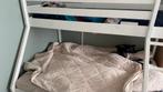 Stapelbed 90/140/200 met matras - bijna nieuw!, Wit, Tweepersoons, Zo goed als nieuw, 200 cm
