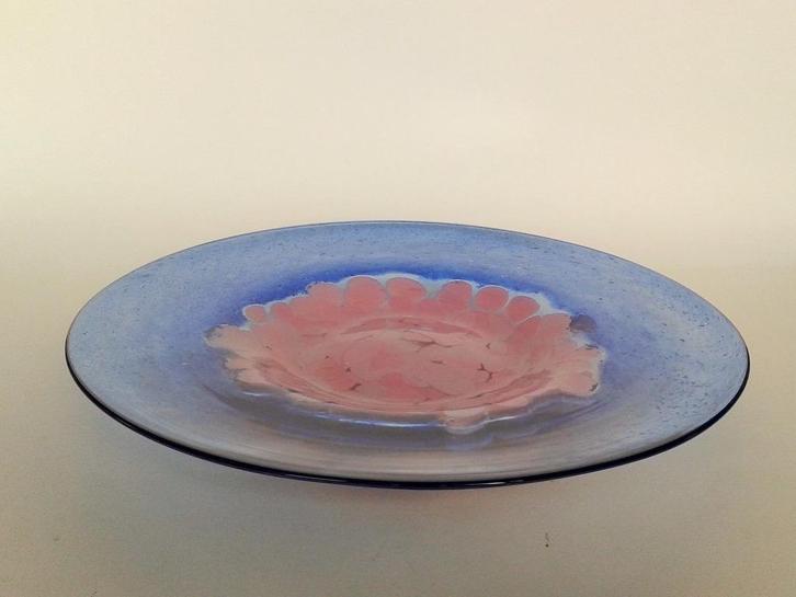 Schaal Artglass La Rochère France XXL, Antiek en Kunst, Antiek | Glas en Kristal, Ophalen of Verzenden