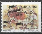 Zuid-Afrika 1987 - Yvert 623 - Grotschilderingen (ST), Postzegels en Munten, Postzegels | Afrika, Zuid-Afrika, Ophalen, Gestempeld