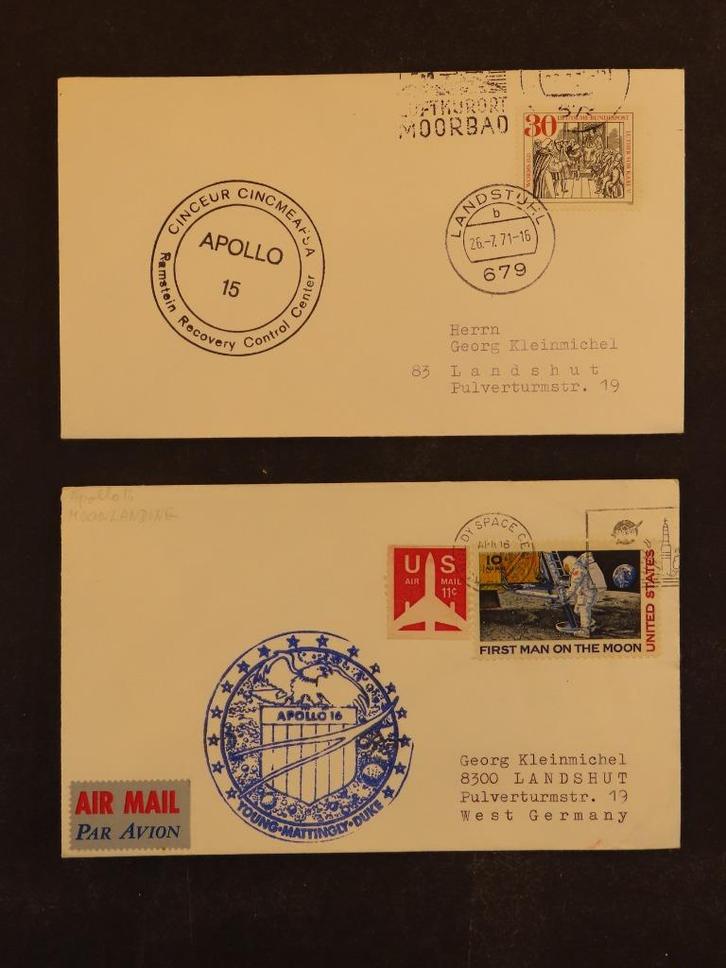 RUIMTEVAART / APOLLO 15-17 van diverse landen (BR9)  - 1/2 -, Postzegels en Munten, Postzegels | Volle albums en Verzamelingen