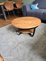 Mangohout salontafel, Huis en Inrichting, Tafels | Salontafels, Ophalen, 50 tot 100 cm, Rond, 50 tot 100 cm
