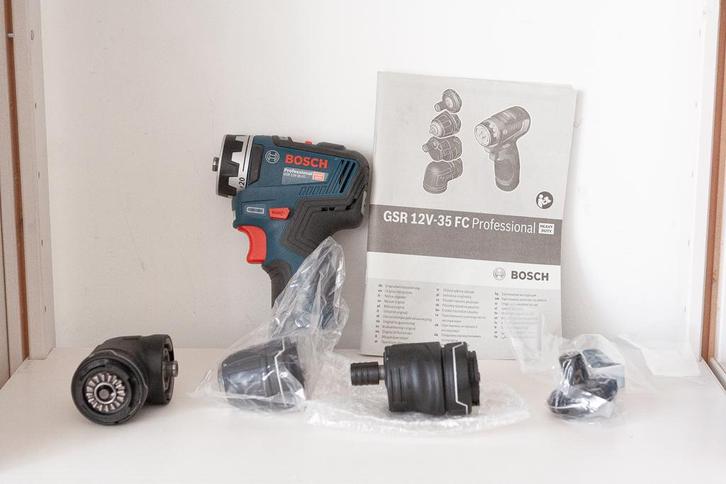 Bosch GSR 12V-35 FC Accuboormachine 12V flexiclick solo, Doe-het-zelf en Verbouw, Gereedschap | Boormachines, Nieuw, Boor- en Schroefmachine