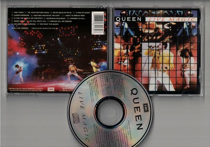 QUEEN CD Live Magic, Cd's en Dvd's, Cd's | Rock, Zo goed als nieuw, Poprock, Ophalen of Verzenden