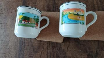 Villeroy & Boch bekers, Naif, 2 stuks beschikbaar voor biedingen
