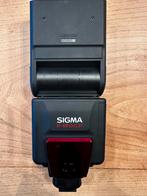 Sigma EF-610 DG ST Flitser voor Canon + Hoes, Ophalen of Verzenden, Gebruikt, Sigma, Kantelbaar