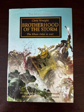 Warhammer40k Horus Heresy: Brotherhood of the Storm Hardback beschikbaar voor biedingen