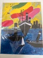 Corneille - De Amsterdamse Haven - Zeefdruk, Antiek en Kunst, Kunst | Litho's en Zeefdrukken, Ophalen