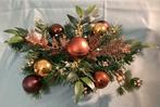 Mooie kerststuk goud, brons met verlichting, Ophalen of Verzenden, Nieuw