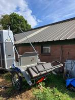 Menkar / rijtuig gegalvaniseerd staal Hans van der Mee, Dieren en Toebehoren, Rijtuigen en Koetsen, Zo goed als nieuw, Overige typen