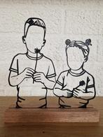 Gepersonaliseerde lijnsilhouette van een foto, tekening etc., Minder dan 50 cm, Overige typen, Nieuw, Ophalen of Verzenden