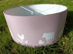 Roze lampenkap boerderij, Gebruikt, Overige kleuren, Rond, Ophalen of Verzenden