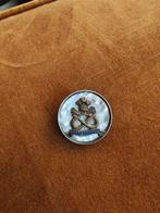 WW1 Engelse zilveren sweetheart badge North Staffordshire., Ophalen, Landmacht, Engeland, Embleem of Badge