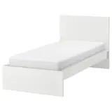 Ikea Malm white bed frame 90x200cm