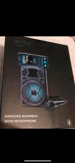 Karaoke boombox - Unused, Audio, Tv en Foto, Karaoke-apparatuur, Ophalen of Verzenden, Nieuw, Complete set