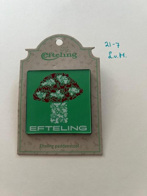 Efteling pin - EEP 168 - Efteling Paddenstoel, Verzamelen, Efteling, Nieuw, Button of Speldje, Ophalen of Verzenden