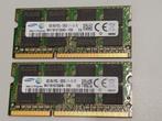 2* 8GB Samsung laptop geheugen (PC3-12800), Computers en Software, Ophalen of Verzenden, Zo goed als nieuw, DDR3, Laptop
