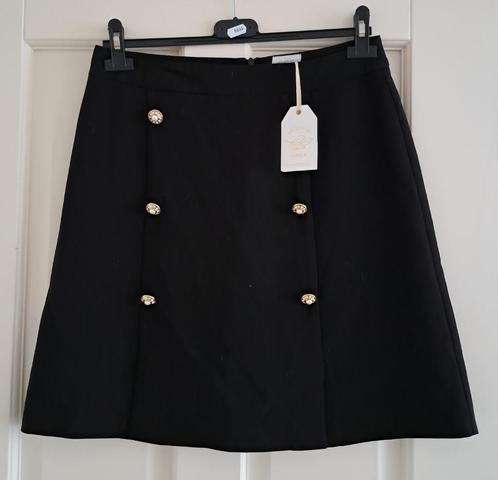 My Dutch Family nieuwe zwarte rok +goud/parel knopen S 41264, Kleding | Dames, Rokken, Nieuw, Maat 36 (S), Zwart, Boven de knie