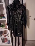 Zwarte faux lederen jurk - SHK Paris - Maat M, Kleding | Dames, Jurken, Maat 38/40 (M), Zwart, Nieuw, Ophalen of Verzenden