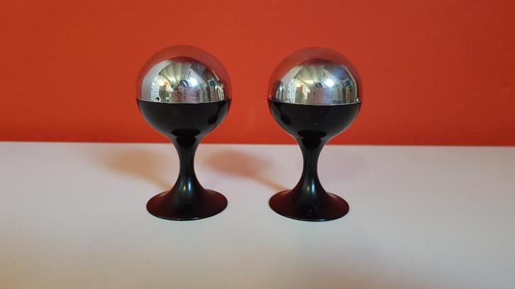 Quist peper en zoutstel Space Age jaren 60, Huis en Inrichting, Keuken | Keukenbenodigdheden, Zo goed als nieuw, Ophalen of Verzenden