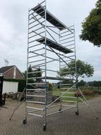 Rolsteiger 8 meter hoog   te huur, Doe-het-zelf en Verbouw, Steigers, Ophalen, Zo goed als nieuw, Rolsteiger of Kamersteiger, 5 meter of hoger